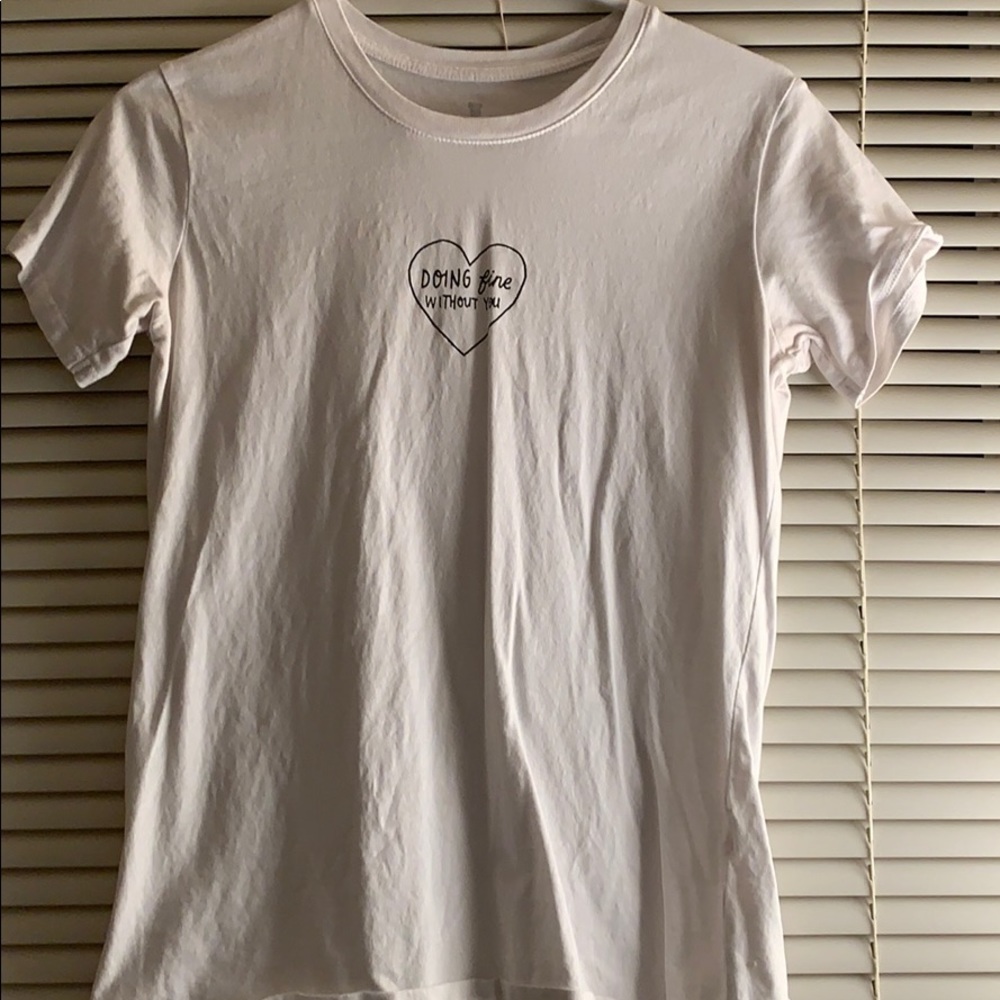 Doing Fine without You tee